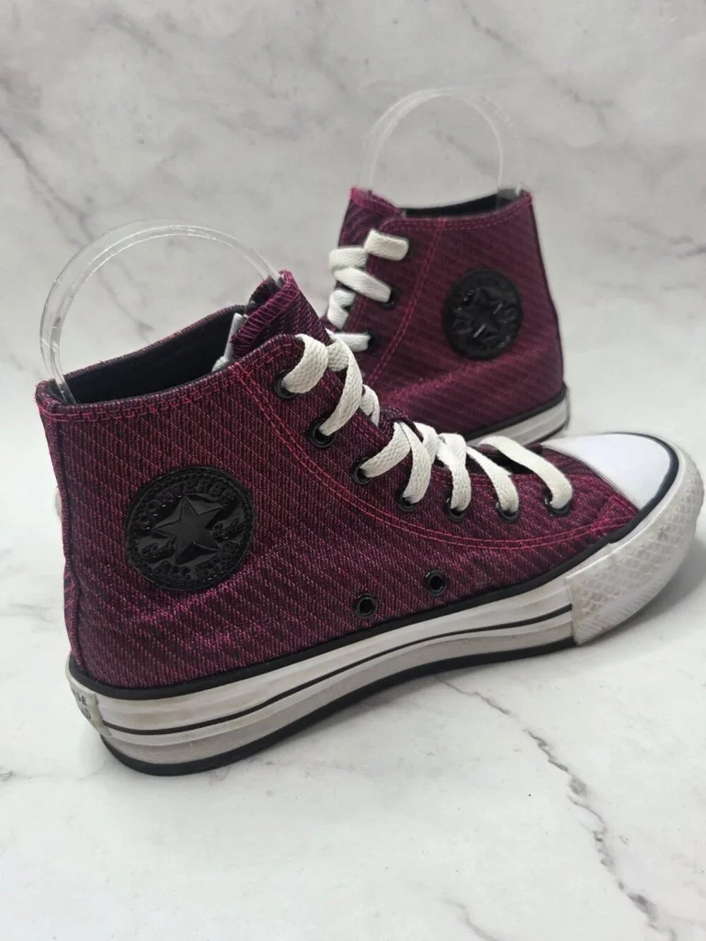 Converse Chuck Taylor All Star Lift Sparkle Platform High Top Sneakers Shoes 3